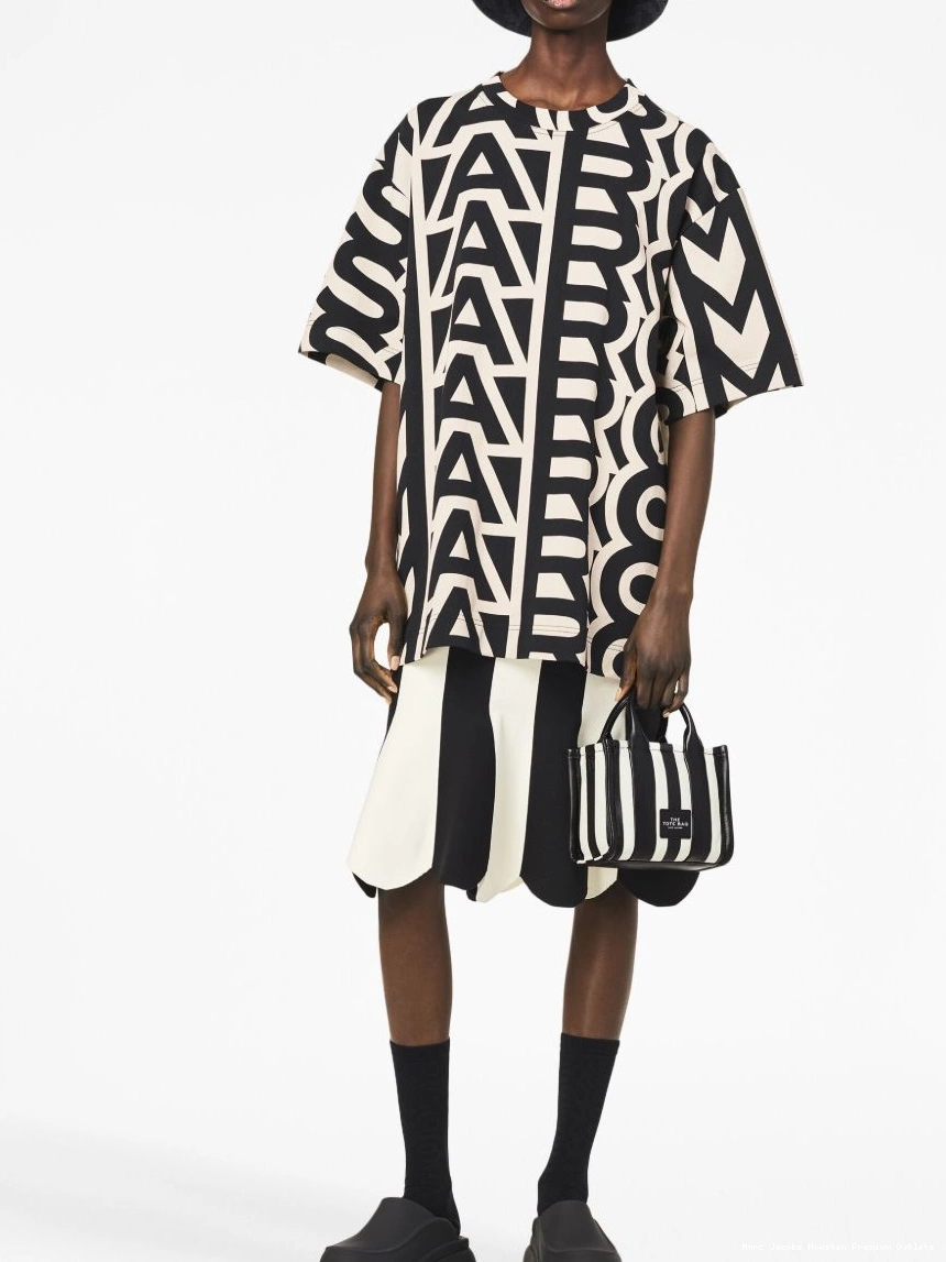 Affordable Striped Marc Mini Jacobs Tote The Women bag 0328